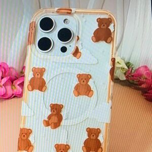 Case-Mate Teddy Bear Phone Case - White and Brown